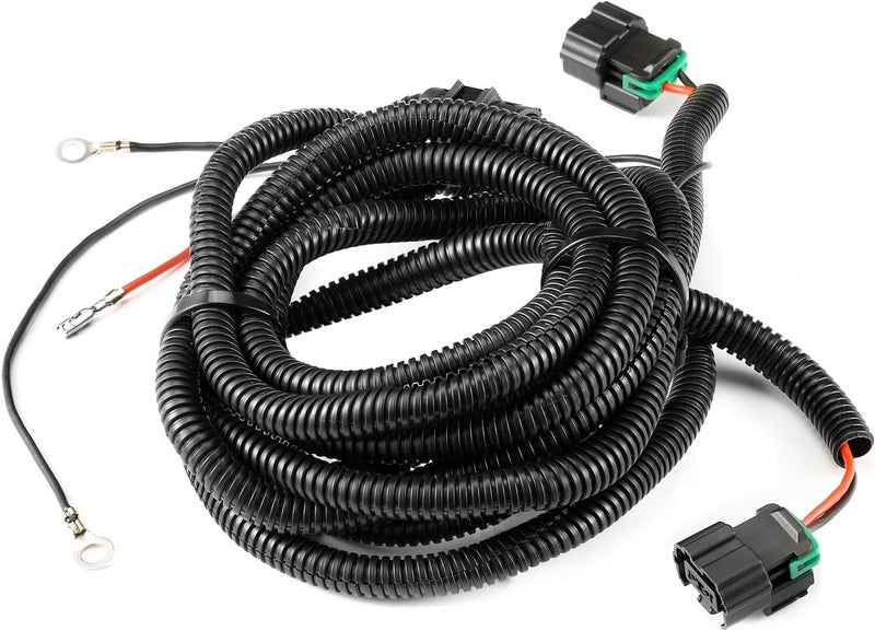 Lin Cin Yin Fog Light Wiring Harness + Headlight Dimmer Switch for 2007-2014 Chevy Silverado 1500 2500 3500 GMC Sierra 1500 2500 3500 Instrument Panel Headlamp Switch Fog Lamp Harness 19170439 25858705 15096895 - Image 4